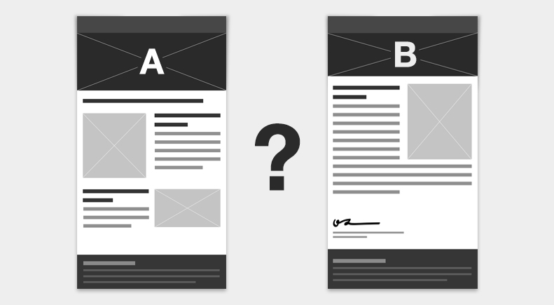 a/B test case study