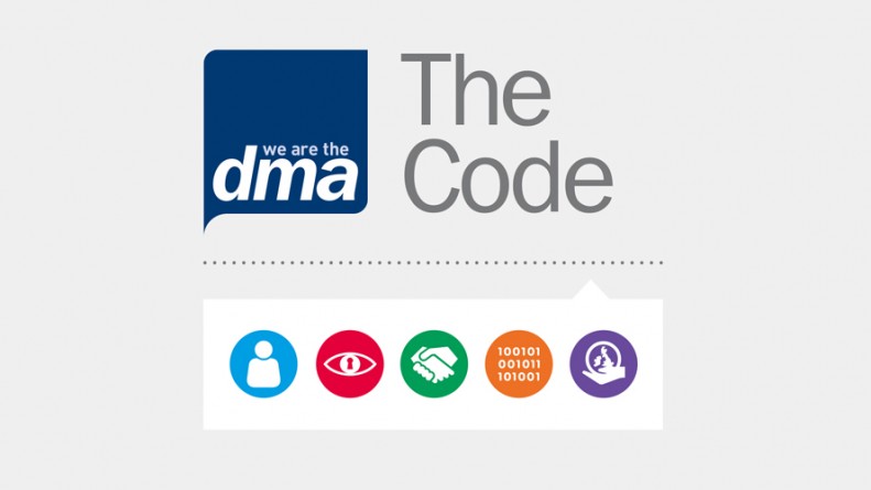 DMA The Code logo